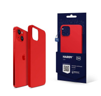 3mk ochranný kryt HARDY Silicone MagCase pro Apple iPhone 14, Red