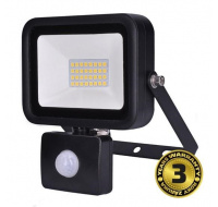 Solight LED reflektor PRO se senzorem, 30W, 2550lm, 5000K, IP44