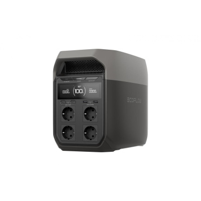 EcoFlow DELTA 3 přenosná bateriová stanice, kapacita 1 kWh, stálý výkon 1800 W