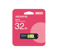 ADATA Flash Disk 32GB UC300, USB-C 3.2, černo-zelená