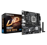 GIGABYTE MB Sc LGA1700 H610M D3W WIFI6, Intel H610, 2xDDR5, 1xHDMI, 1xDP, Wifi, mATX