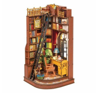 RoboTime 3D skládačka Zarážka na knihy Tichý studijní koutek