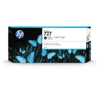 HP 727 300 ml Black matte DJ Ink Cart, C1Q12A