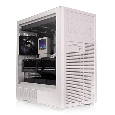 THERMALTAKE Case Retro 360 TG Mid Tower, ATX, Průhledná bočnice, 1x 120mm Fan, béžová