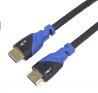 PREMIUMCORD Kabel HDMI - Ultra HDTV, 1.5m (Color, zlacené konektory)