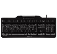 CHERRY klávesnice se čtečkou karet KC 1000 SC/ USB/ ISO 7816 podporované karty/ černá/ CZ layout