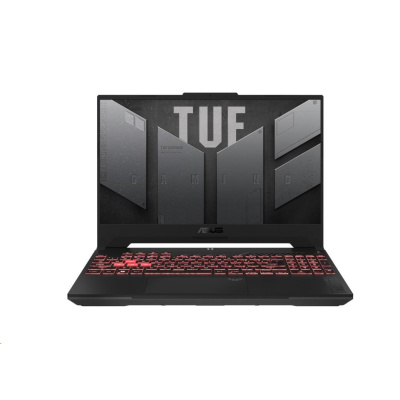 ASUS NTB TUF Gaming A15 (FA507NU-LP105), R5-7535HS, 15,6" 1920 x 1080,16GB, 512GB SSD,NVIDIA RTX4050,bez OS, Gray