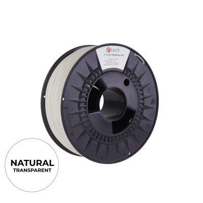 C-TECH Filament  PREMIUM LINE TPU 90A flexibilní natural 175mm