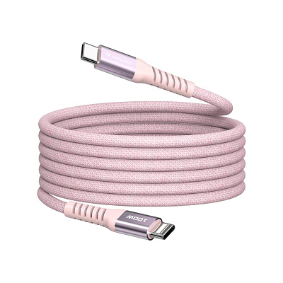 VERBATIM Kabel USB-C Sync & Charge, 100W, Magnetický, 120cm, růžová