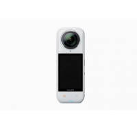 Insta360 X5 akční kamera, bílá, 8K 360° video, triple AI čip, vodotěsnost do 15 m, 6osá stabilizace, 2400 mAh baterie
