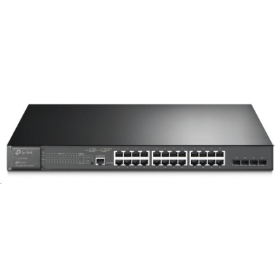 TP-Link OMADA switch SG3428MP (24xGbE, 4xSFP, 24x PoE+ 384W, 2xConsole)
