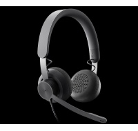 Logitech sluchátka s mikrofonem Zone Wired Headset Graphite - EMEA