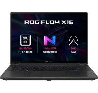 ASUS NTB ROG Flow X16 (GV601VV-NEBULA014W),  i9-13900H, 16" 2560x1600, 16GB, 1TB SSD, RTX4060, W11H, Black