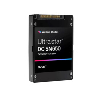 WD SSD 15.36TB Ultrastar DC SN650, PCIe Gen4, (R:6600, W:2800MB/s), RI-1DW/D BICS5 SE