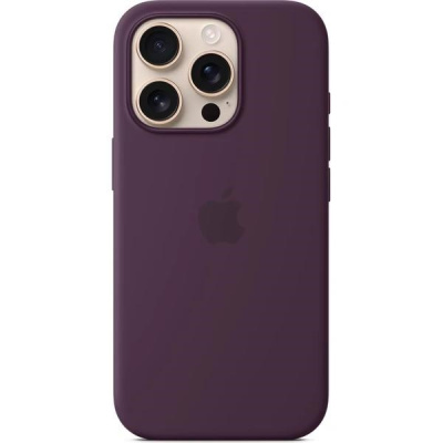 APPLE iPhone 16 Pro Silicone Case with MagSafe - Plum