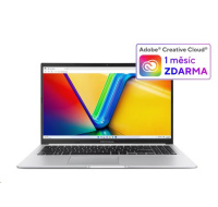 ASUS NTB Vivobook 15 (X1502VA-NJ881W), i5-13420H, 15.6" 1920x1080, 16GB, 512GB SSD, Iris X, W11 Home, Cool Silver