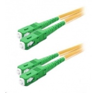Duplexní patch kabel SM 9/125, OS2, SC(APC)-SC(APC), LS0H, 2m
