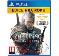 PS4 hra Zaklínač 3 Divoký Hon Edice Hra roku