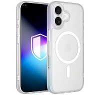 3mk ochranný kryt Misty MagCase White pro Apple iPhone 17