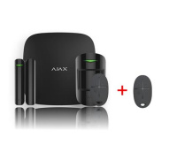 Ajax SET 9 -  StarterKit black +  SpaceControl black - ZDARMA