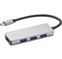 Sandberg USB-C Hub 1xUSB3.0+3x2.0 SAVER