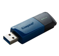 Kingston Flash Disk 64GB USB3.2 Gen 1 DataTraveler Exodia M (Black + Blue)