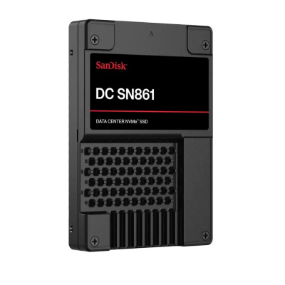 WD SSD 3.2TB DC SN861, PCIe Gen5, (R:13700, W:7200MB/s), RI-3DW/D BICS6 SE