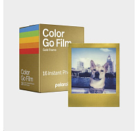 Polaroid Color film for Go - Gold Frame - Double Pack