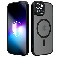 3mk ochranný kryt Misty MagCase Black pro Apple iPhone 14