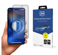 3mk tvrzené sklo HardGlass Matt Max Privacy pro Apple iPhone 15 Plus/16 Plus