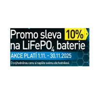 AVACOM A2D2 Baterie pro LiFePO4 12,8V 30Ah M6