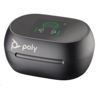 Poly Voyager Free 60+ bluetooth headset, BT700 USB-A adaptér, dotykové nabíjecí pouzdro, černá