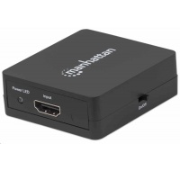 Manhattan HDMI rozdělovač, 1080p 2-Port HDMI Splitter, USB Powered, černá