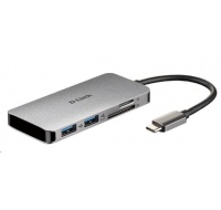 D-Link DUB-M610 6-in-1 USB-C Hub with HDMI/Card Reader/Power Delivery