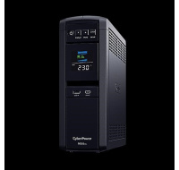 CyberPower PFC SineWave LCD GP UPS 1600VA/1000W, Schuko zásuvky