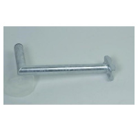 Držák antény na balkón, žárový zinek, délka 40cm