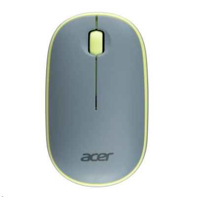 ACER Acer Wireless Bubble Mouse Blue - RF2.4G, 1600 dpi, 102x60x32 mm, 60g bez AA baterie, retail pack