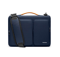 tomtoc Messenger – 16'' MacBook Pro 2019/ 15,3'' MacBook Air, tmavěmodrá