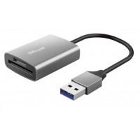 TRUST čtečka paměťových karet DALYX Fast, externí, USB 3.2, 8cm