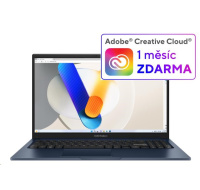 ASUS NTB Vivobook 15 (X1504VA-NJ1716W), i5-1334U, 15.6" 1920 x 1080, 16GB, 512GB SSD, Iris X, W11 Home, Blue