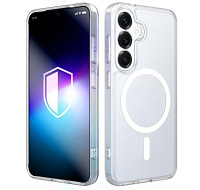 3mk ochranný kryt Misty MagCase White pro Samsung Galaxy S25