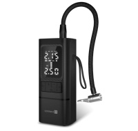 CONNECT IT Přenosný kompresor a powerbanka AirFlow 2v1, 6000mAh, USB-C, Černá