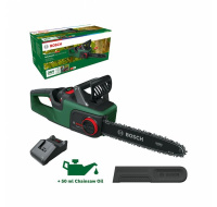 Bosch AdvancedChain 36V-35-40 akumulátorová řetězová pila, lišta 35 cm, řetěz Oregon, automatické mazání olejem