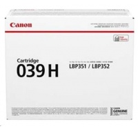 Canon TONER  CRG 039H černý pro i-Sensys LBP 351 a 352 (25 000 str.)