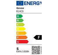 Govee Smart žárovka G80 RGBWW 5W-40W 500lm E27 Long Life, Matter