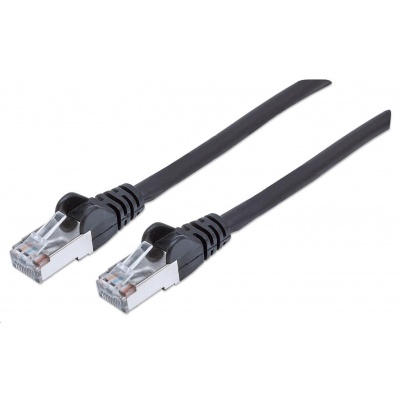 Intellinet patch kabel Cat6A SFTP 15m černý, LSOH