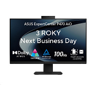 ASUS PC AiO ExpertCenter P470 (P470VAK-BPC7321TX), Core 7 240H, 27" FHD, 32GB, 1TB SSD, Intel, W11 Pro, Black