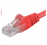 PREMIUMCORD Patch kabel UTP RJ45-RJ45 CAT5e 2m červená