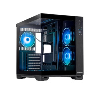 BAZAR - CHIEFTEC skříň VISIO, ATX, 1x USB-C 3.2, 2x USB 3.0, 6x 120mm ARGB Fan, černá, poškozený obal