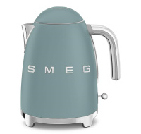 Smeg KLF03EGMEU, rychlovarná konvice, 1,7 l, (7 šálků), 2400 W, styl 50. let, smaragdově zelená